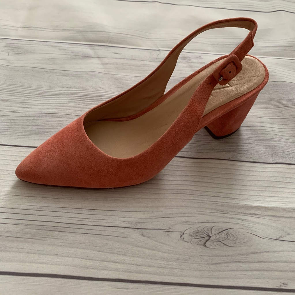 Suede Slingbacks